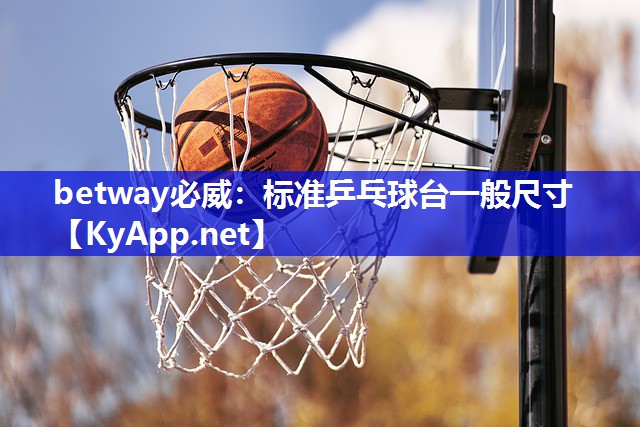 betway必威：標(biāo)準(zhǔn)乒乓球臺一般尺寸
