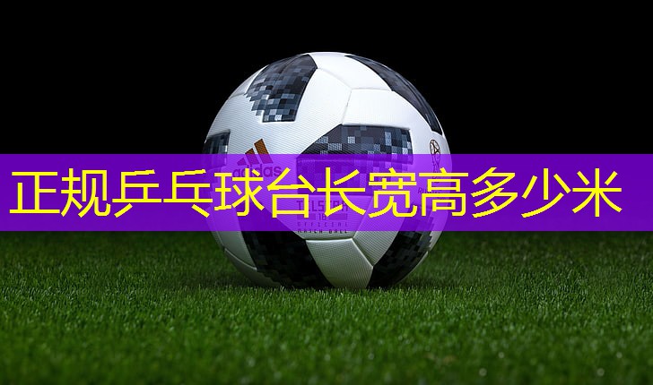 正規(guī)乒乓球臺長寬高多少米