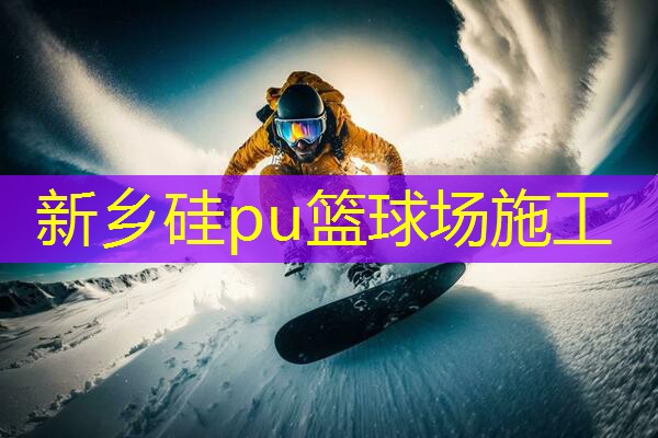 新鄉(xiāng)硅pu籃球場施工