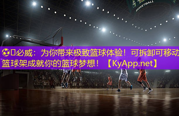 為你帶來極致籃球體驗！可拆卸可移動籃球架成就你的籃球夢想！