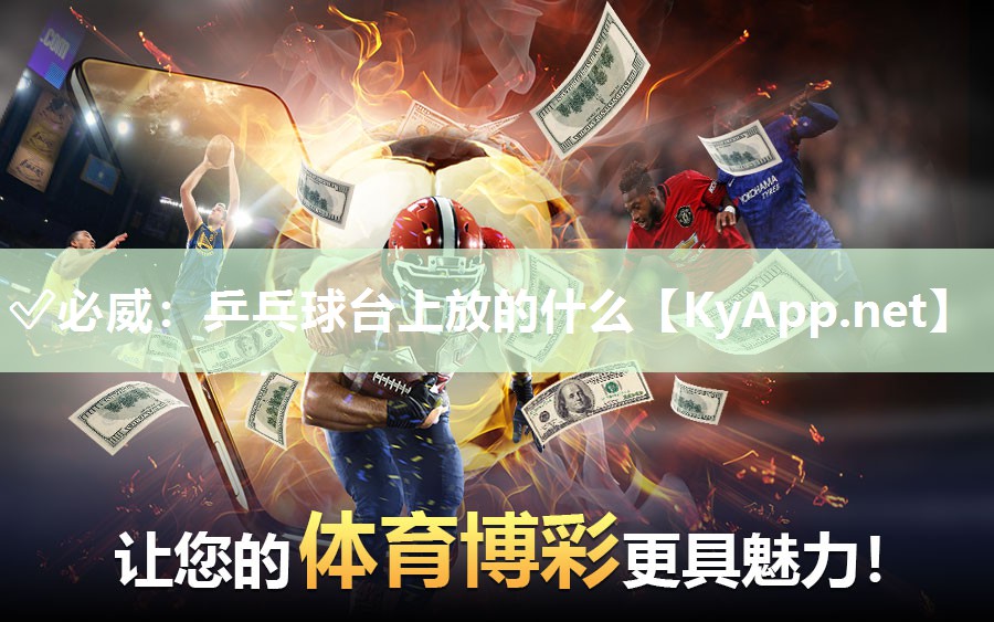 乒乓球臺上放的什么